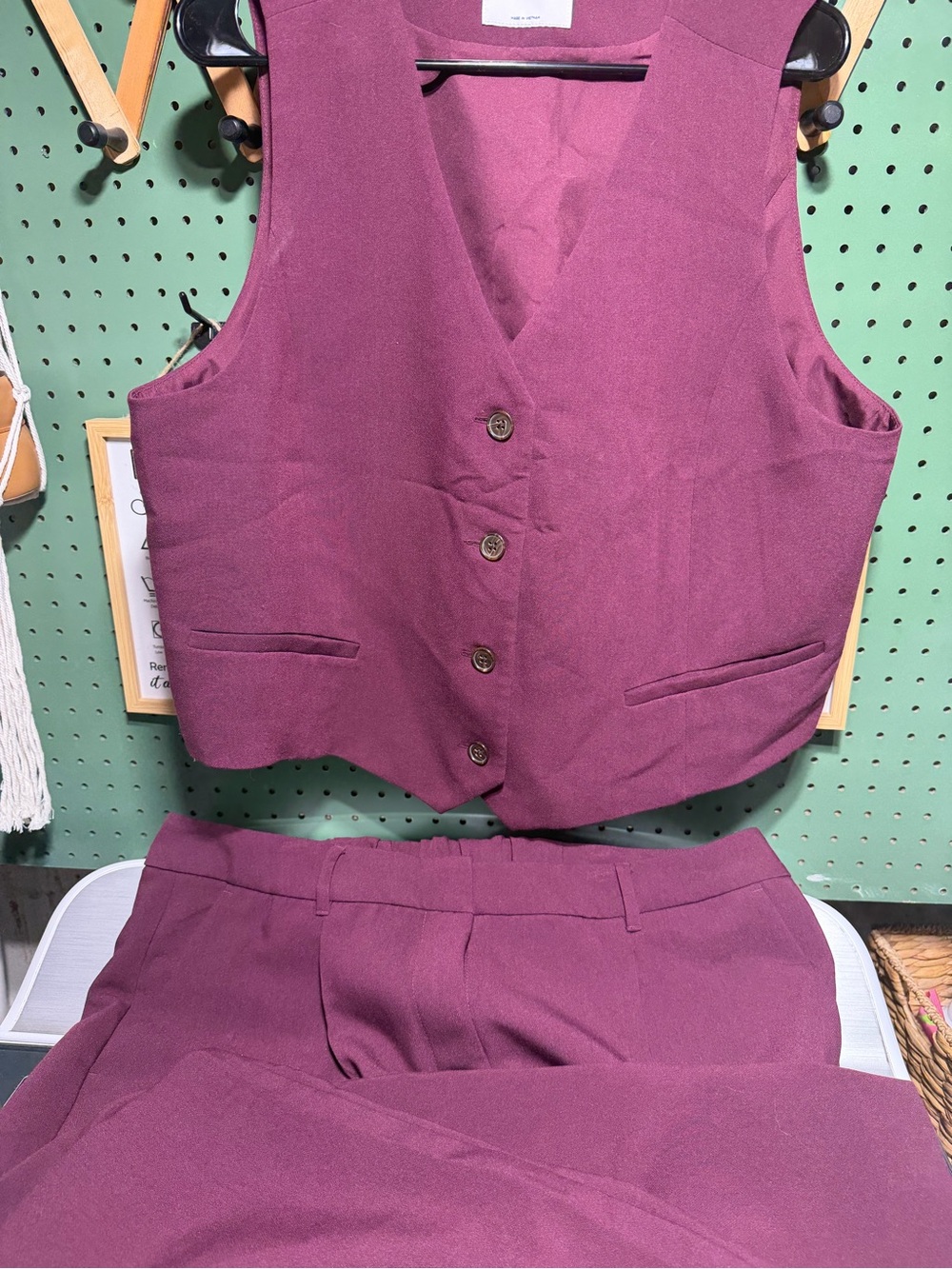 Old Navy Taylor Trouser + Vest